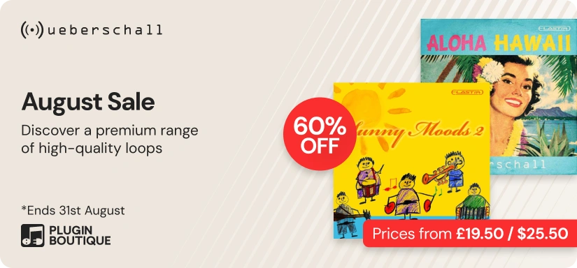 Ueberschall August Sale