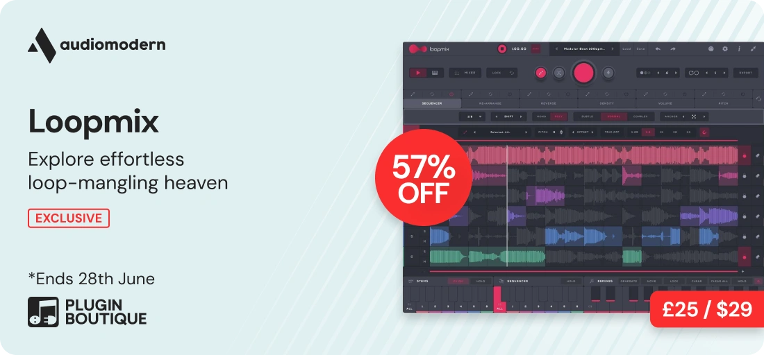 Audiomodern Loopmix $29 Sale (Exclusive)