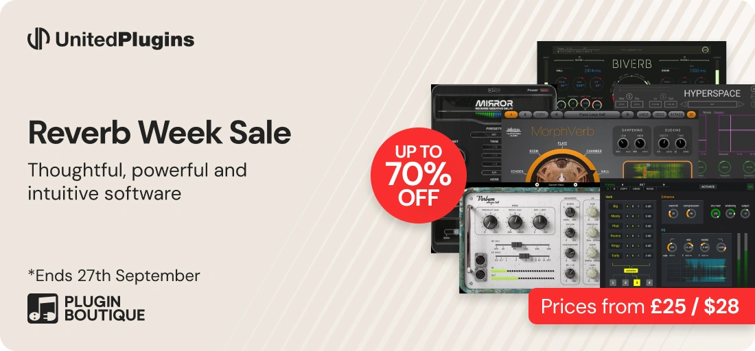 United Plugins Reverb Week Sale