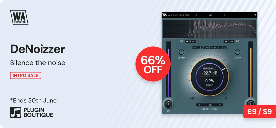 W.A. Production DeNoizzer Intro Sale