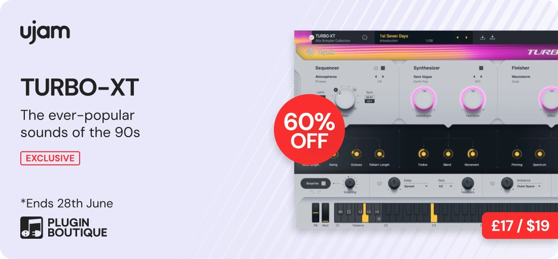 UJAM TURBO-XT $19 Sale (Exclusive)
