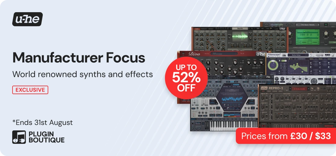 u-he Manufacturer Focus (Exclusive)