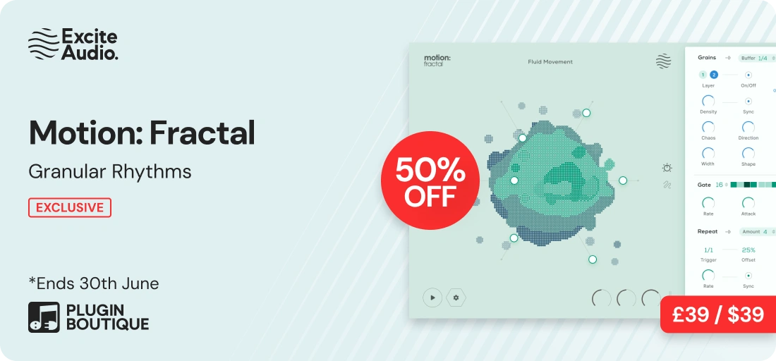 Excite Audio Motion: Fractal Flash Sale (Exclusive) 