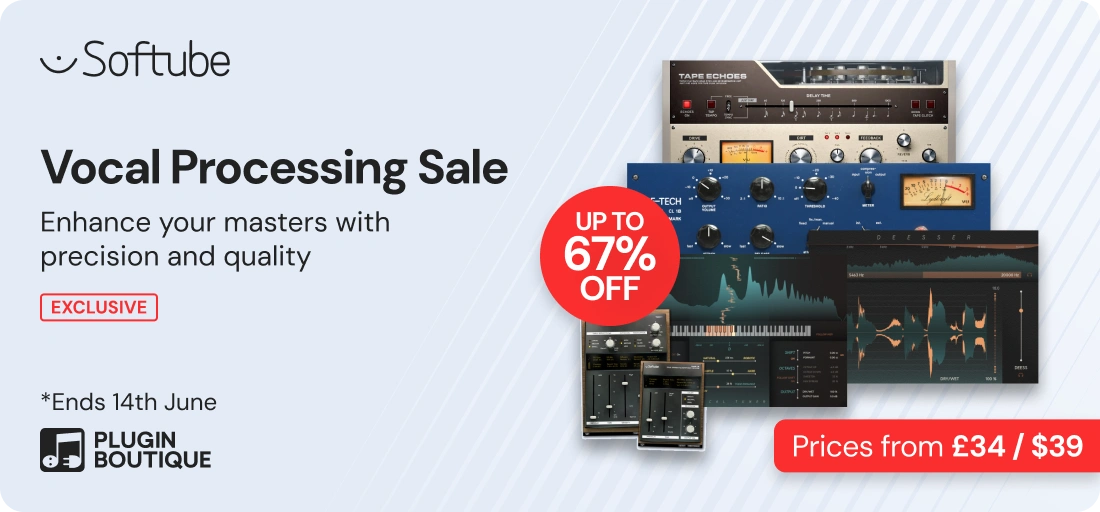 Softube Vocal Processing Sale (Exclusive)