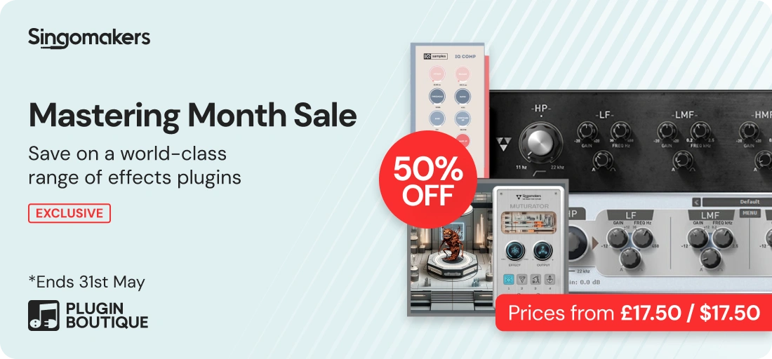 Singomakers Mastering Month Sale (Exclusive)