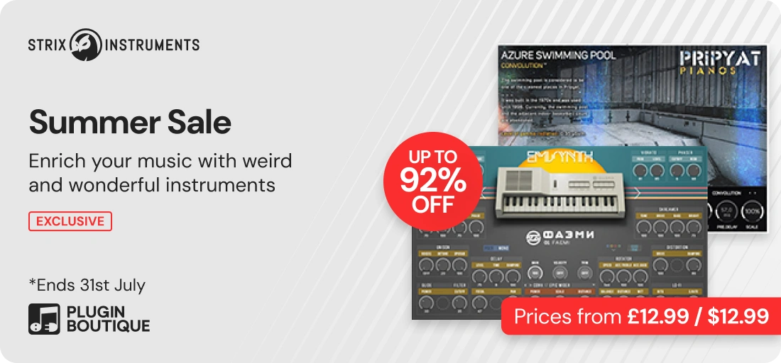 Strix Instruments Summer Sale (Exclusive)