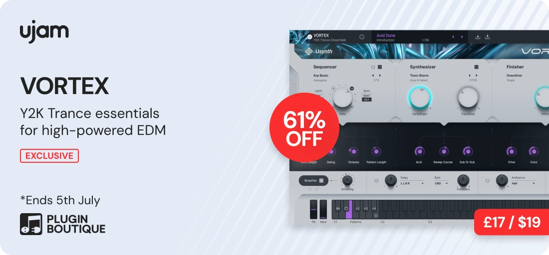 UJAM VORTEX $19 Sale (Exclusive)