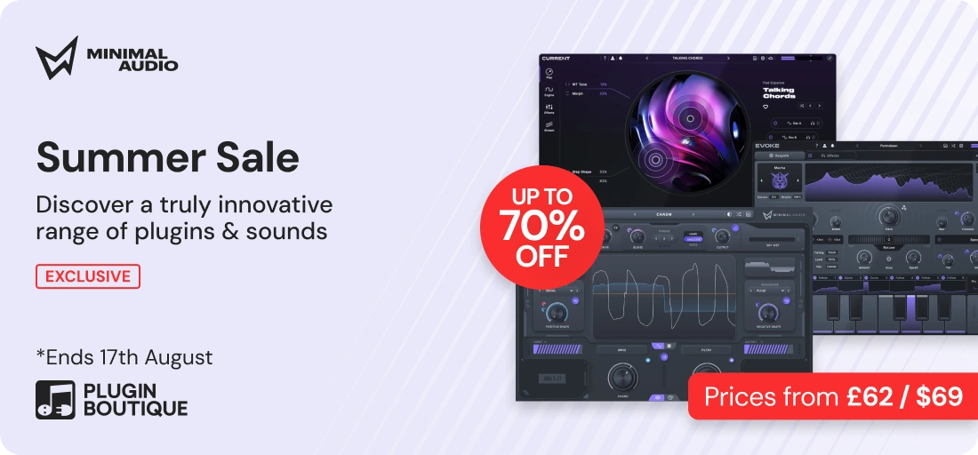 Minimal Audio Summer Sale (Exclusive)