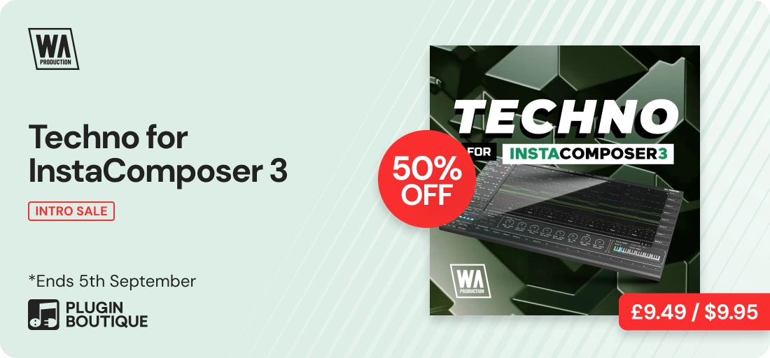 W.A. Production Techno for InstaComposer 3 Intro Sale