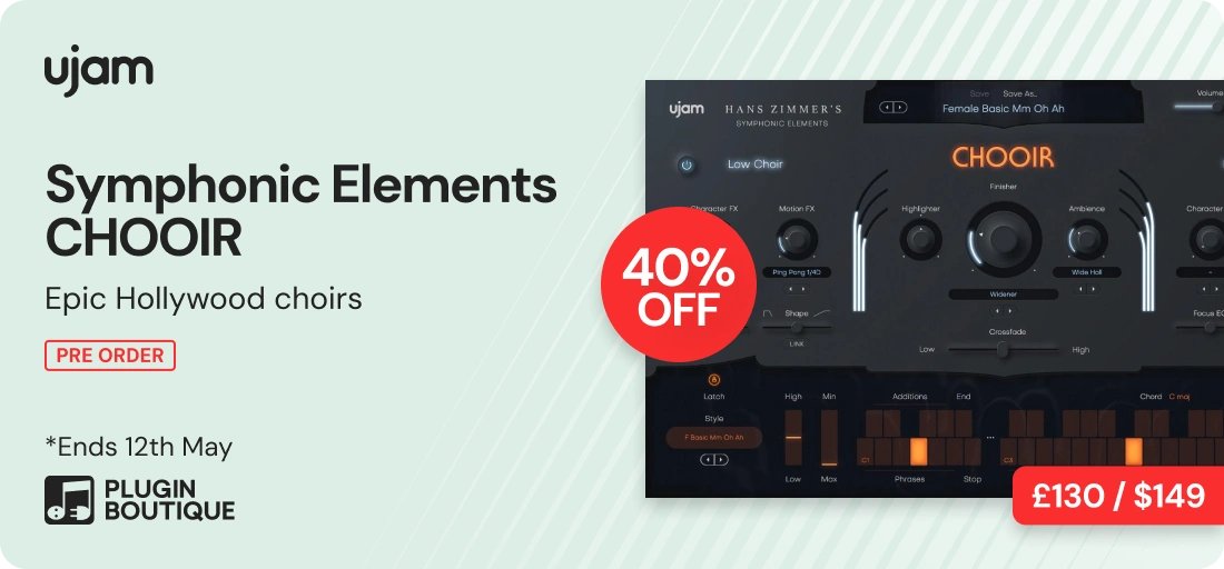 UJAM Symphonic Elements CHOOIR Pre Order
