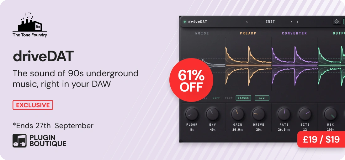 The Tone Foundry driveDAT Intro Sale (Exclusive)