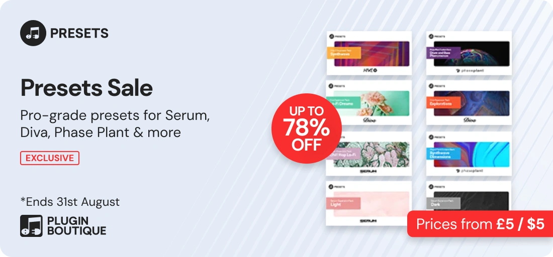 Plugin Boutique Presets Sale (Exclusive)