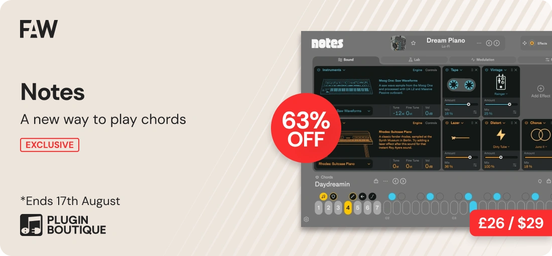 Future Audio Workshop Notes Hidden Gems Sale (Exclusive)