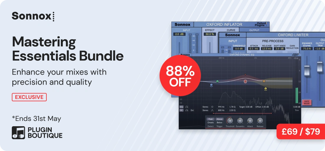 Sonnox Mastering Essentials Bundle Mastering Month Sale (Exclusive)