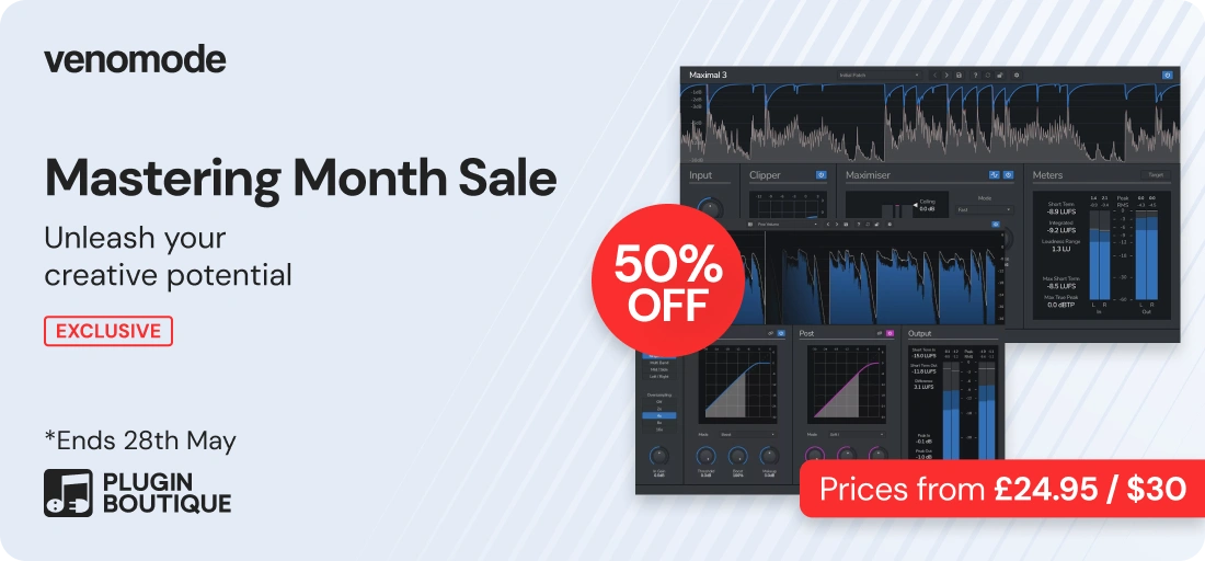 Venomode Mastering Month Sale (Exclusive)