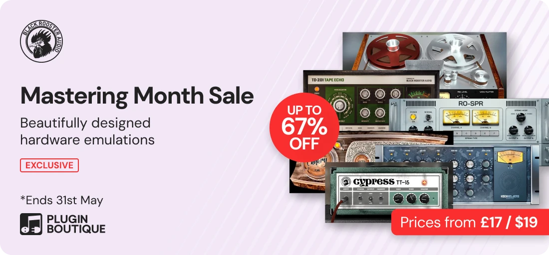 Black Rooster Audio Mastering Month Sale (Exclusive)