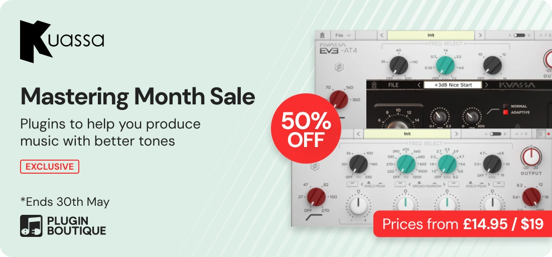 Kuassa Mastering Month Sale (Exclusive)