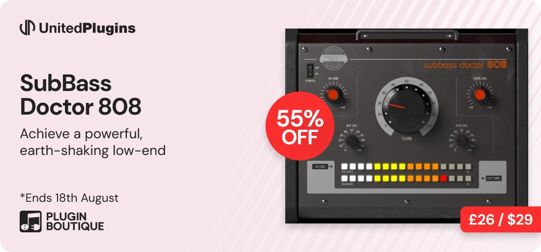 United Plugins SubBass Doctor 808 Day Sale (Exclusive)