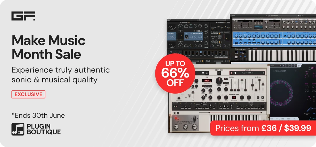 GForce Make Music Month Sale (Exclusive)