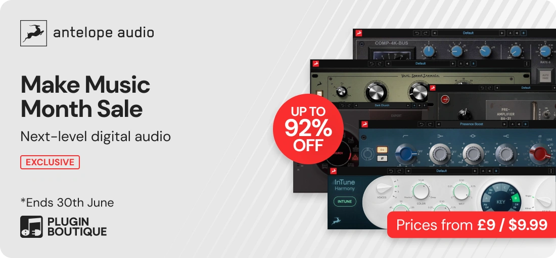 Antelope Audio Make Music Month Sale (Exclusive)