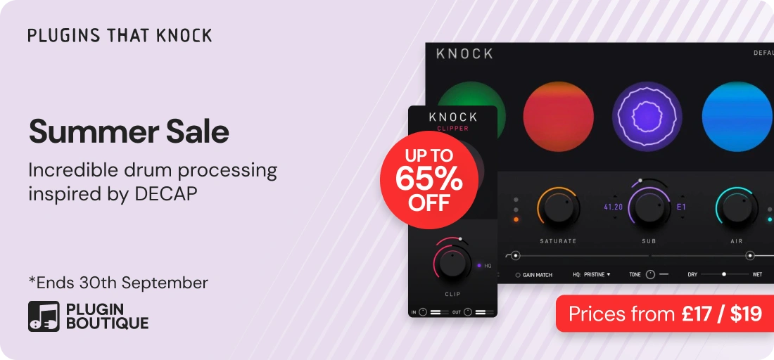 KNOCK Audio Summer Sale
