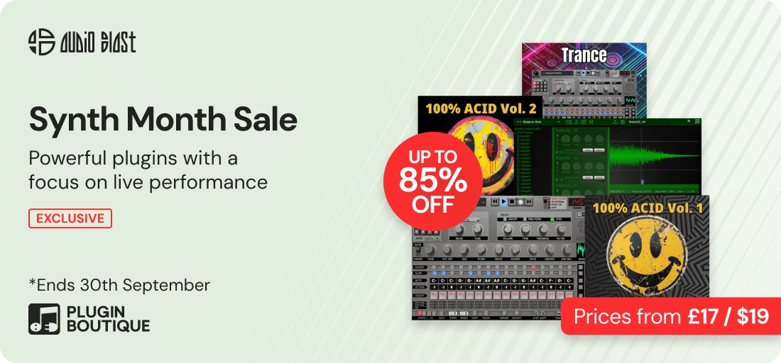 Audio Blast Synth Month Sale (Exclusive)