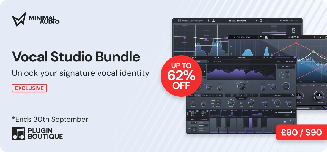 Minimal Audio Vocal Studio Bundle Sale (Exclusive)