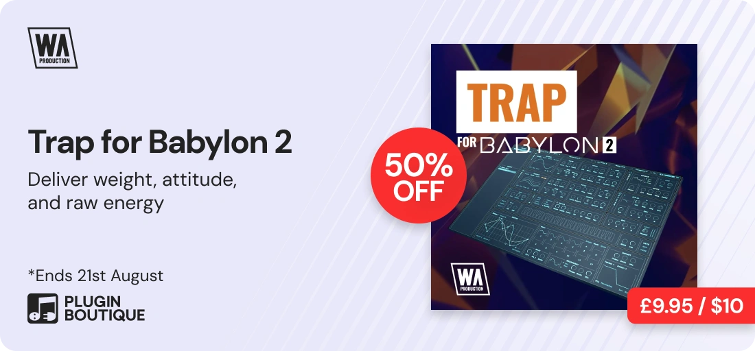 W.A. Production Trap for Babylon 2 Sale