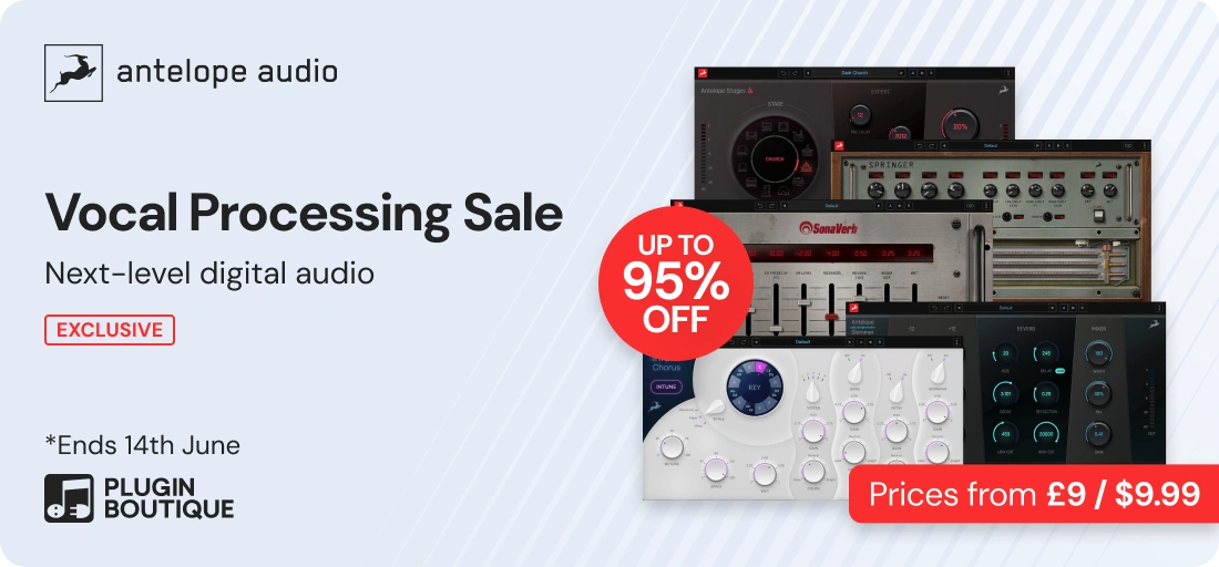 Antelope Audio Vocal Processing Sale (Exclusive)