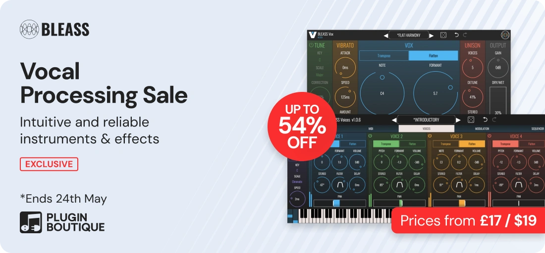 BLEASS Vocal Processing Sale (Exclusive)
