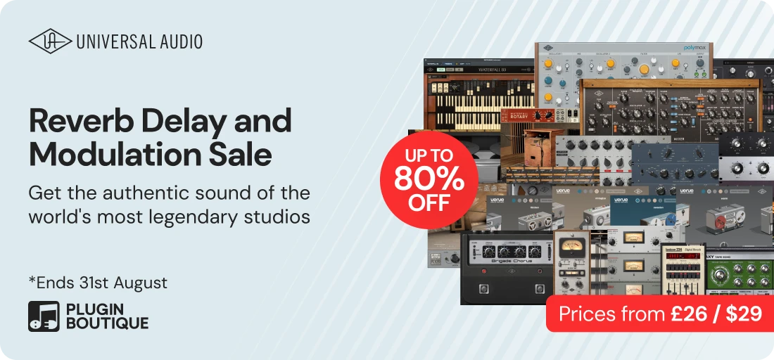 Universal Audio Reverb Delay and Modulation Sale