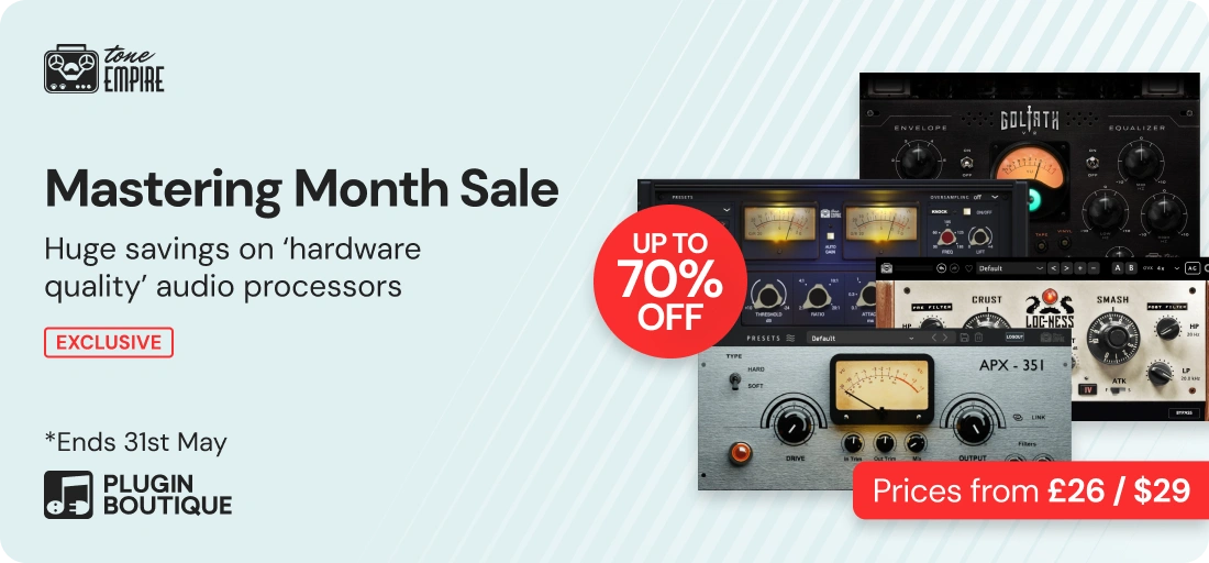 Tone Empire Mastering Month Sale (Exclusive)