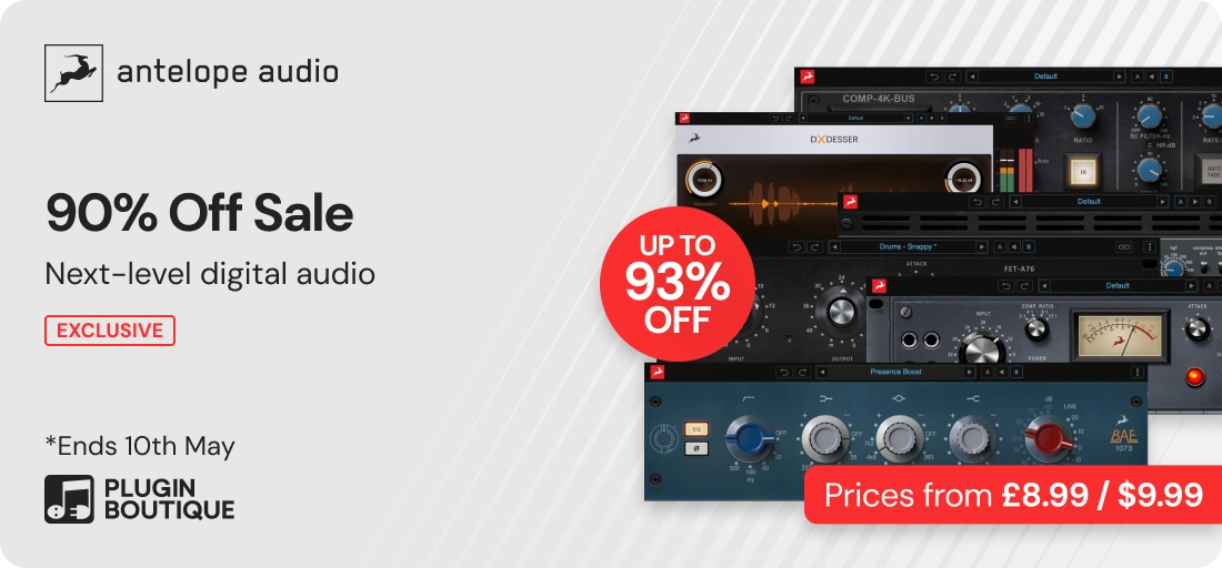Antelope Audio 90% Off Sale (Exclusive)