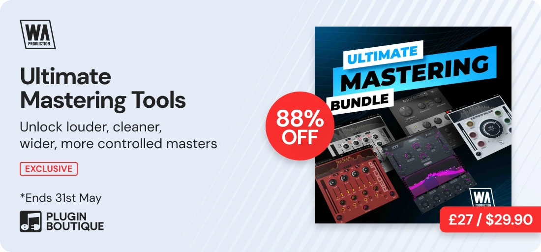 W.A. Production Ultimate Mastering Tools Bundle Mastering Month Sale (Exclusive)