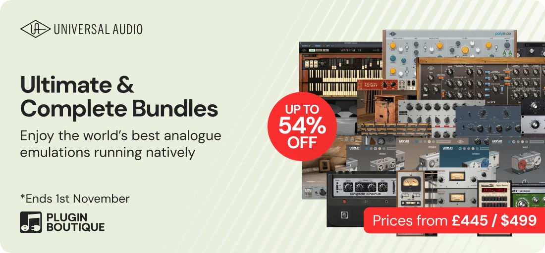 Universal Audio Ultimate & Complete Bundles Sale
