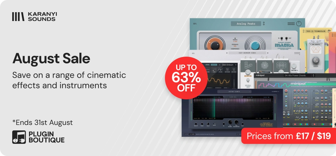 Karanyi Sounds August Sale