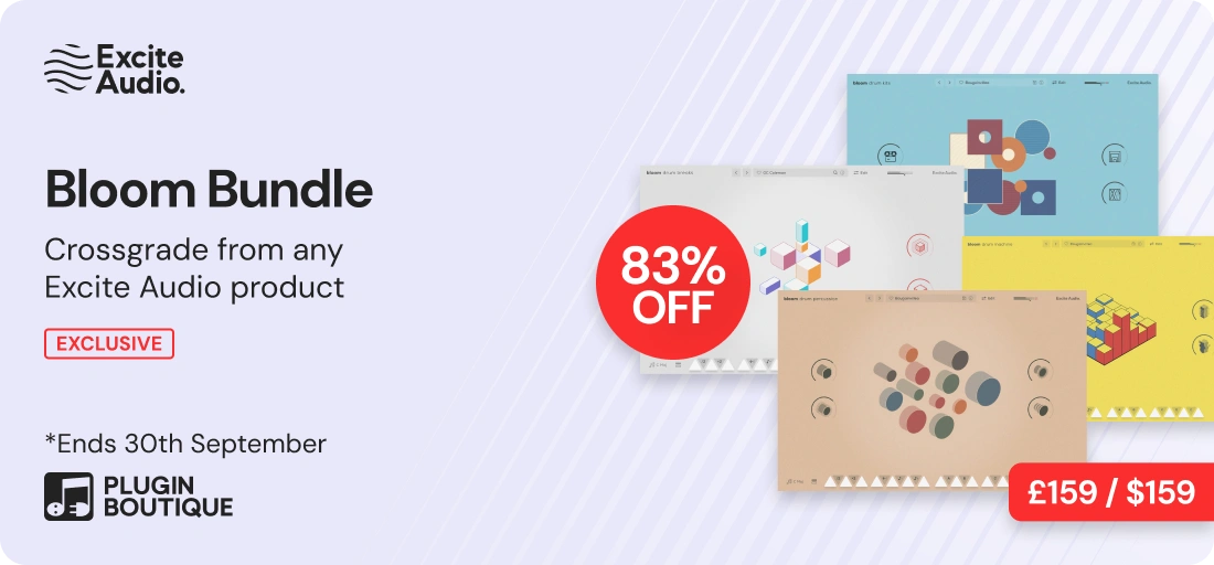 Excite Audio Bloom Bundle Crossgrade Sale (Exclusive)