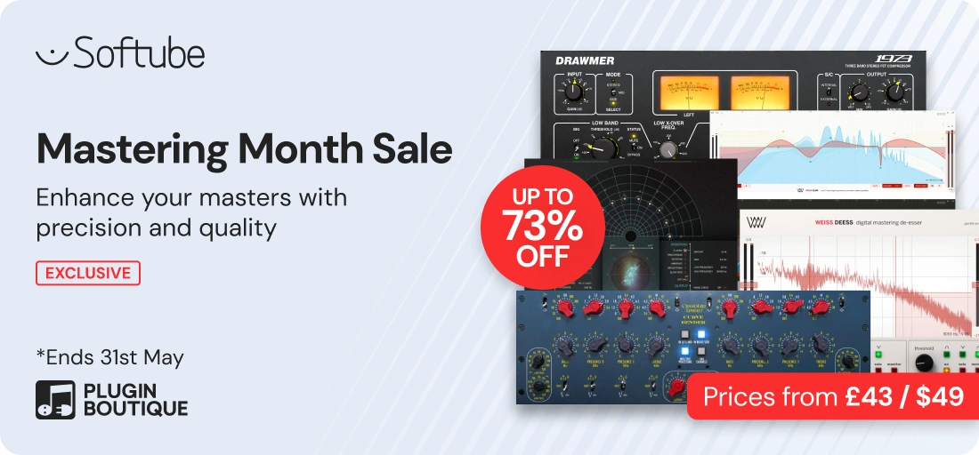 Softube Mastering Month Sale (Exclusive)