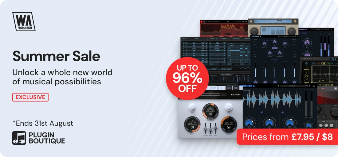 W.A. Production Summer Sale (Exclusive)