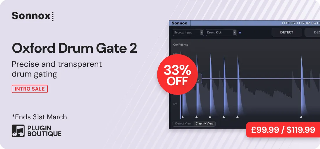 Sonnox Oxford Drum Gate 2 Intro Sale