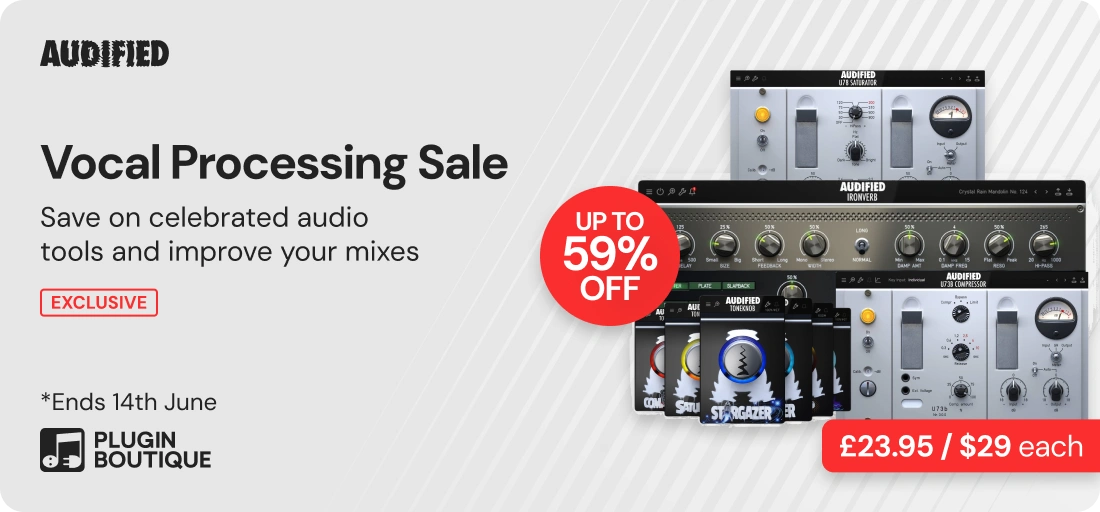 Audified Vocal Processing Sale (Exclusive)