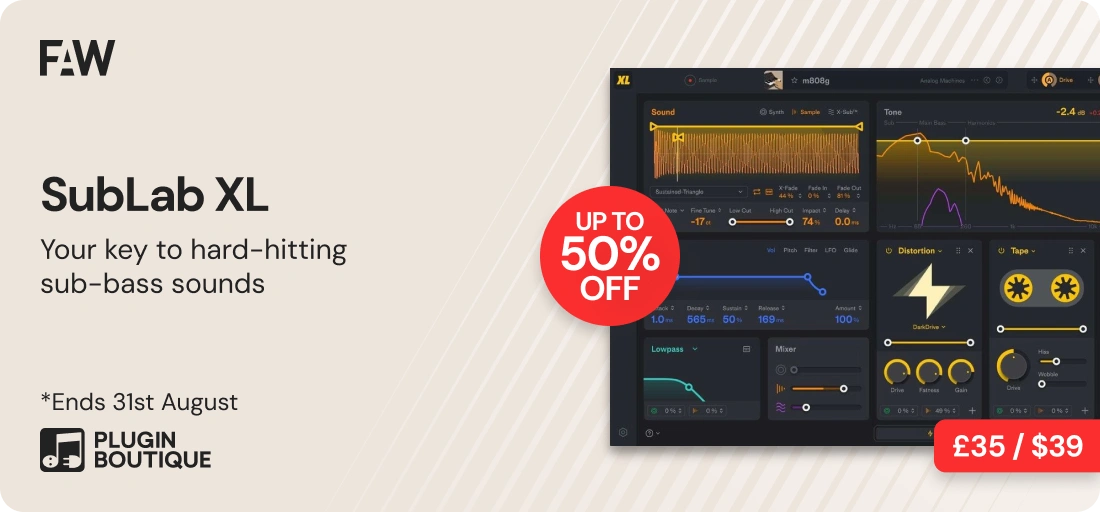Future Audio Workshop Sublab XL Sale