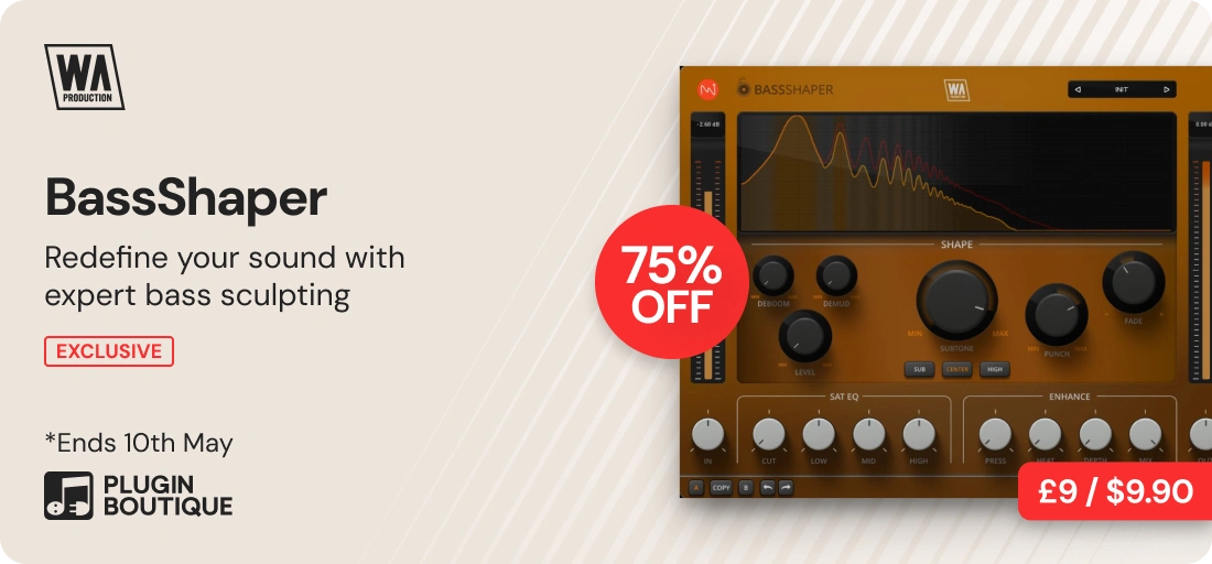 W.A. Production BassShaper Flash Sale (Exclusive)