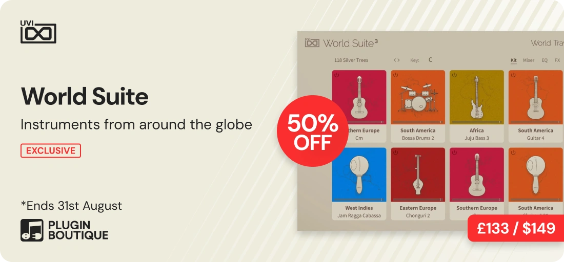 UVI World Suite 3 Hidden Gems Sale (Exclusive)