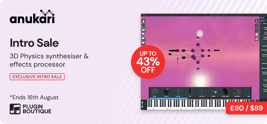 Anukari Introductory Sale (Exclusive)
