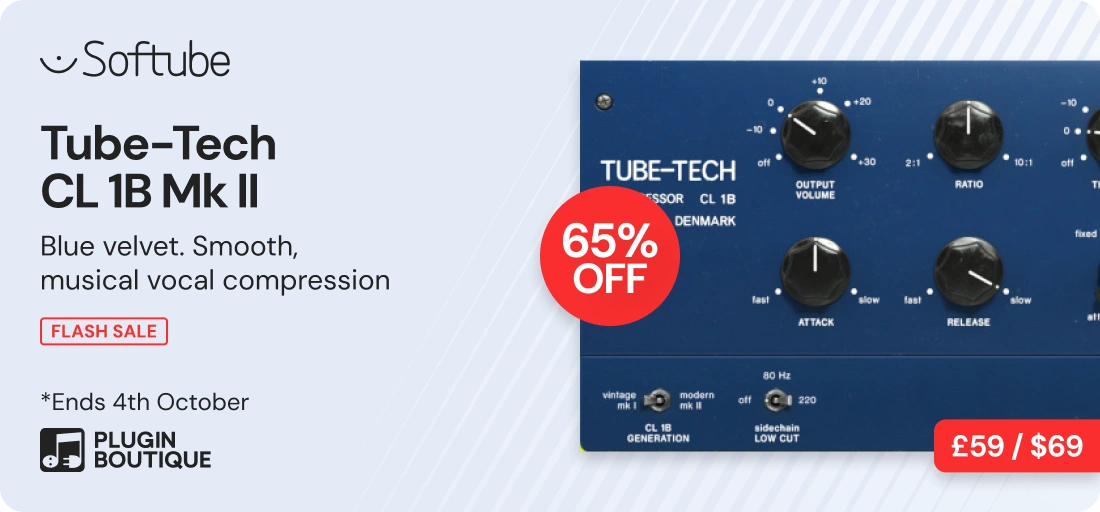 Softube Tube-Tech CL 1B Mk II Flash Sale