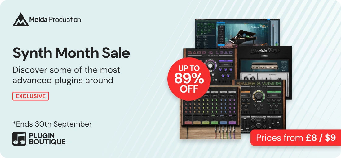 MeldaProduction Synth Month Sale (Exclusive)