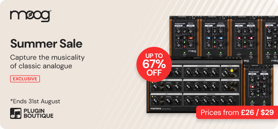 Moog Summer Sale (Exclusive)