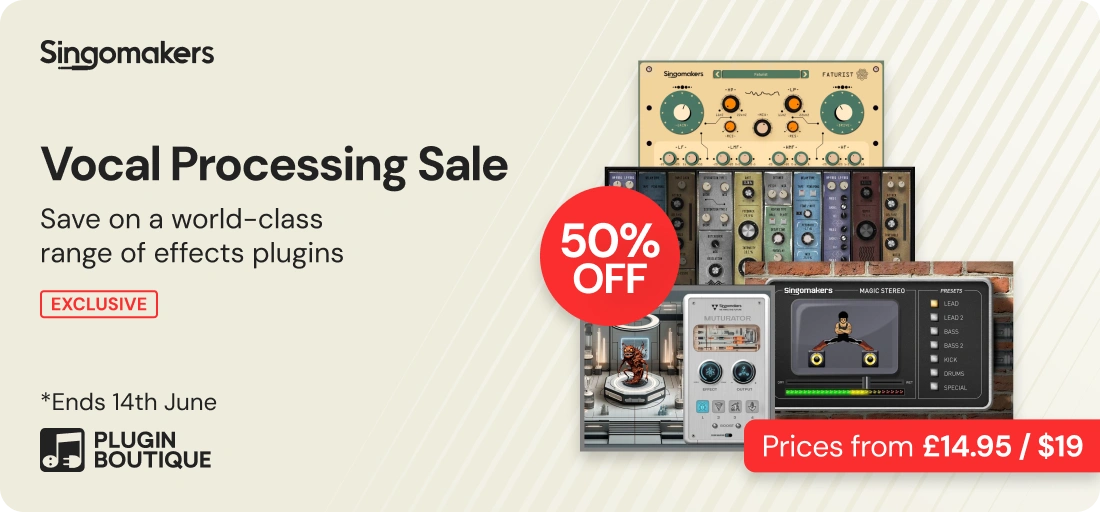 Singomakers Vocal Processing Sale (Exclusive)