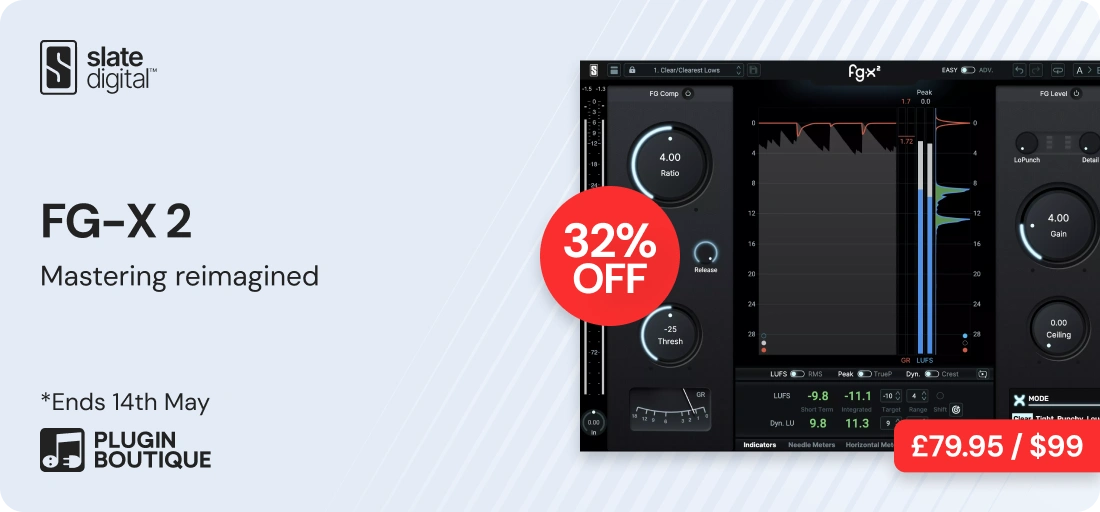 Slate Digital FG-X 2 'Mastering Month' Sale (Exclusive)